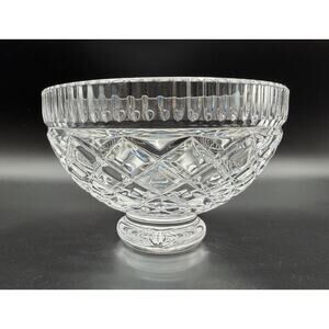 Waterford Crystal Killeen Footed Bowl 5.75" Candy Dish Elegant Glass Ireland